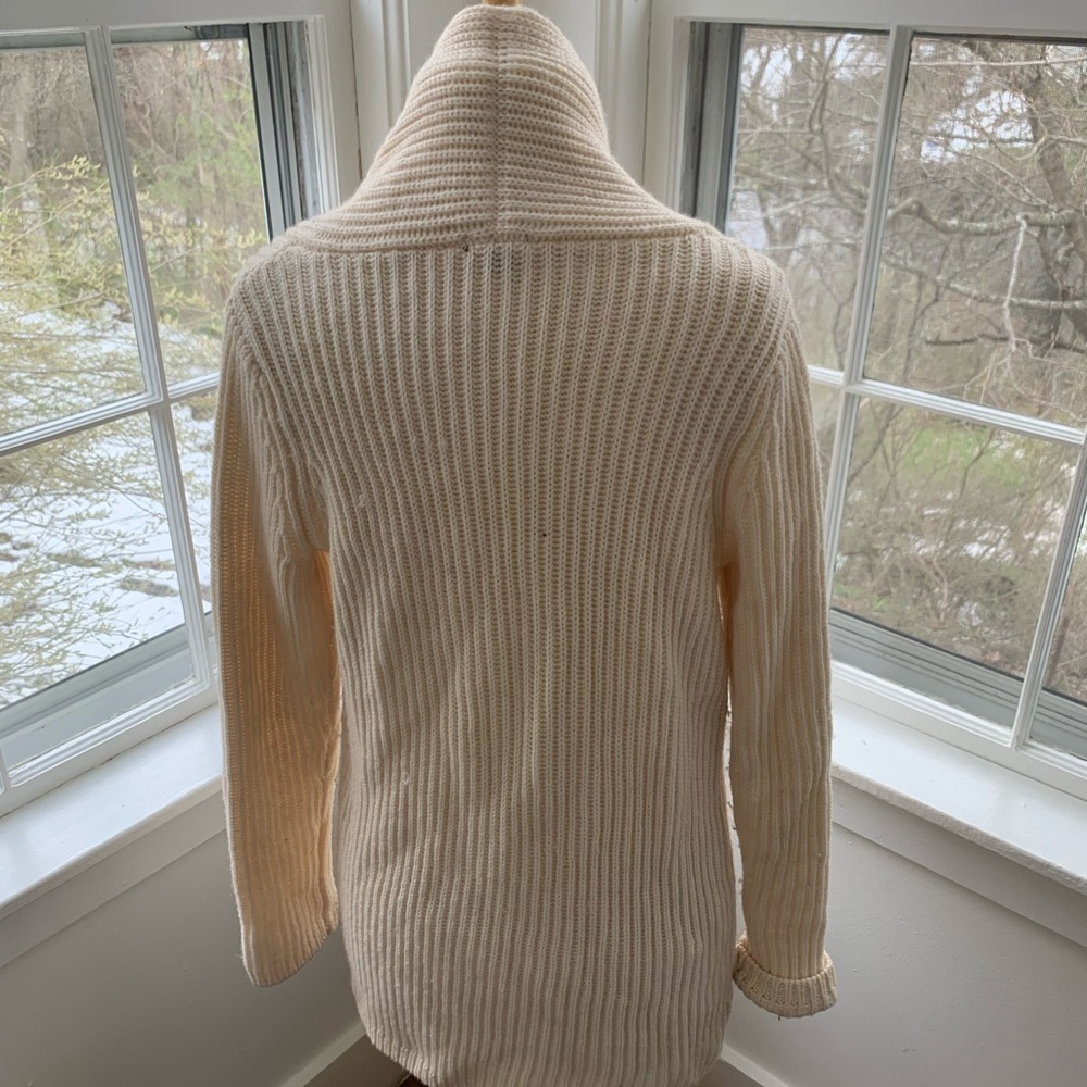 ANN TAYLOR cozy alpaca blend crossover cardigan - Picture 8 of 13